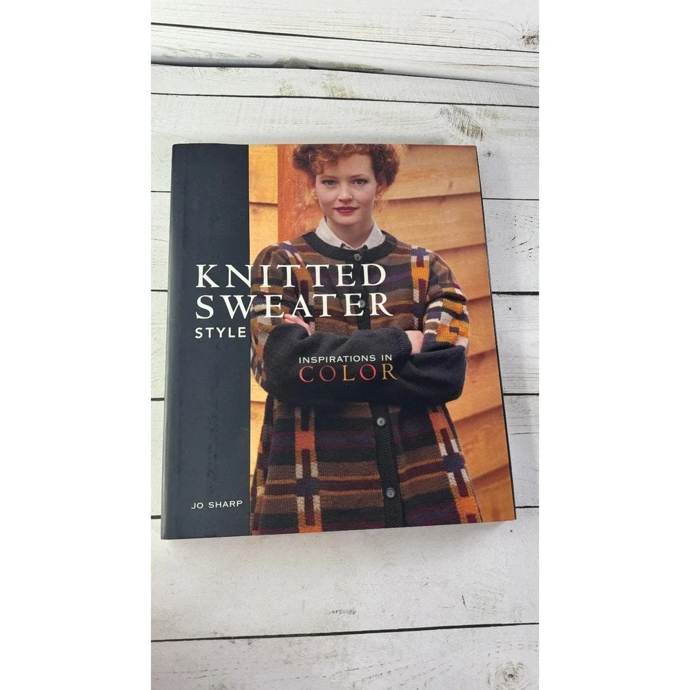 Knitted Sweater Style Jo Sharp 1997 First Printing Knitting Patterns Taunton